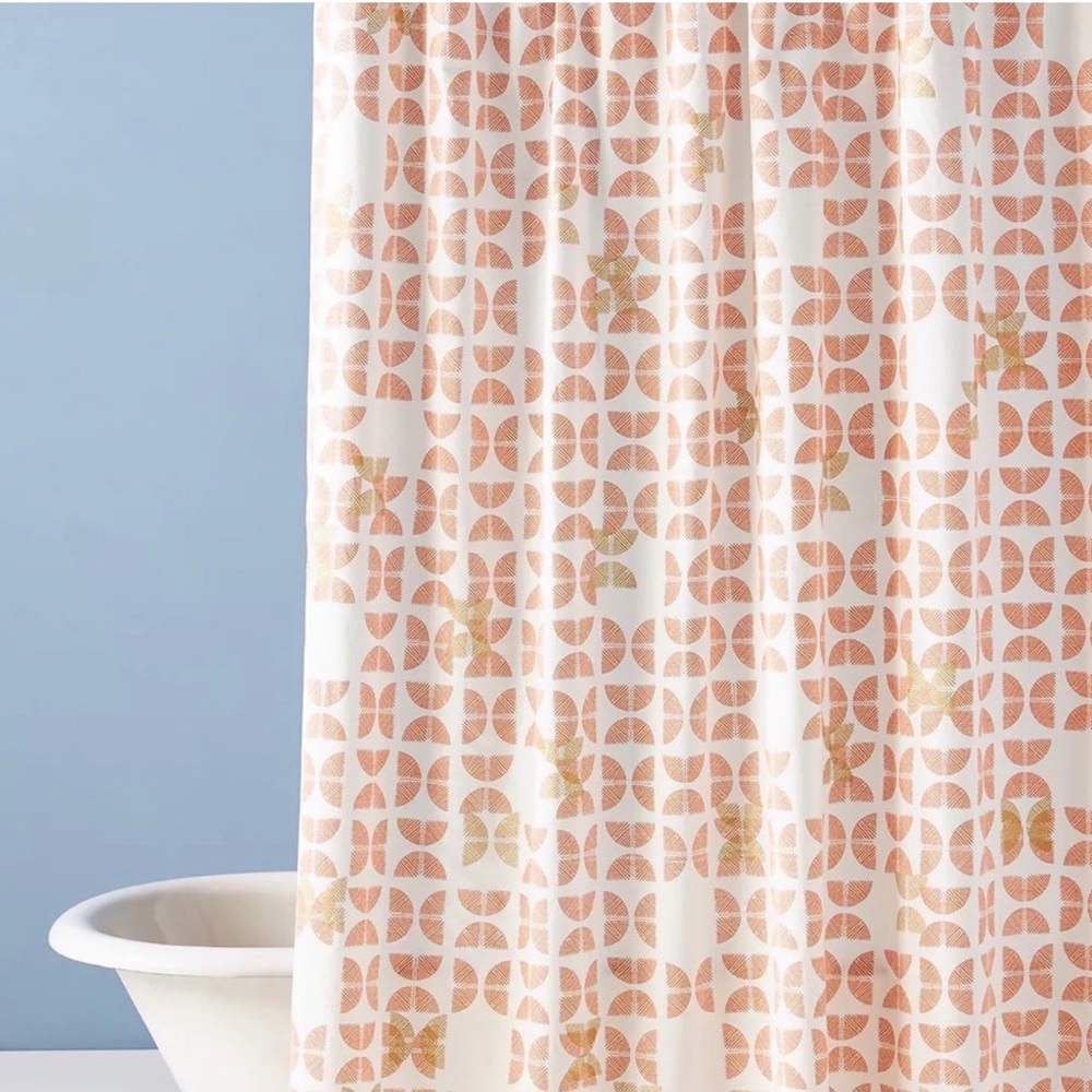 Anthropologie Halley Shower Curtain